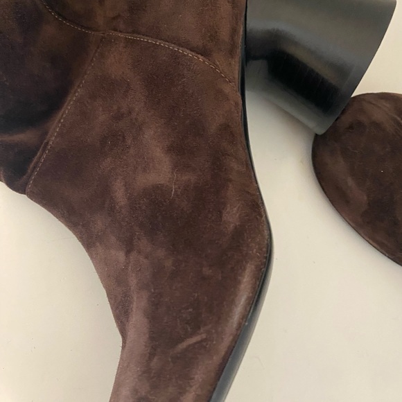KHAITE Admiral suede knee-high boots sz 40 NEW - Picture 9 of 15